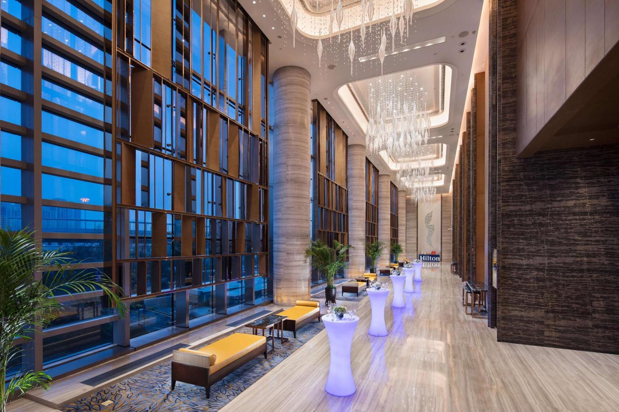 Hilton Jinan South Hotel & Residences Esterno foto