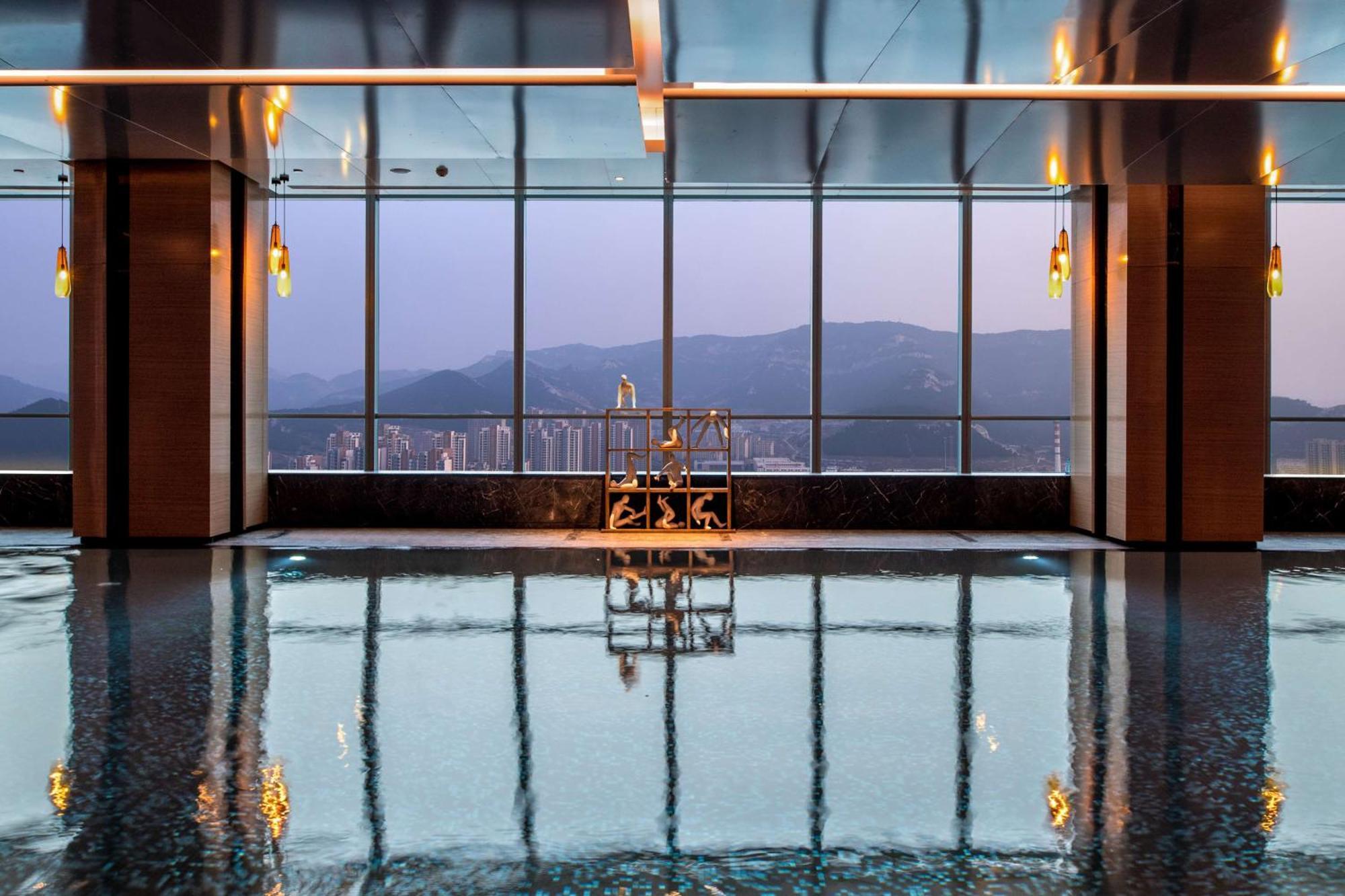 Hilton Jinan South Hotel & Residences Esterno foto